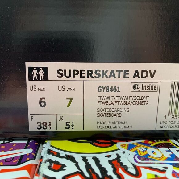 Adidas Superskate ADV High Tops Size 7 Womens - Picture 14 of 15